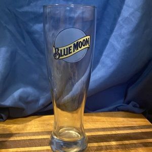 Blue Moon beer glass